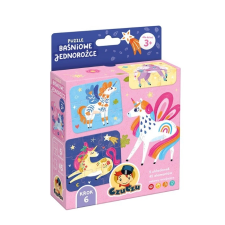 Puzzle – mesebeli egyszarvúak (5x9 darab) puzzle, kirakós