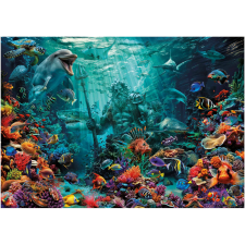  Puzzle Poseidon a korallzátonynál 1000 darabos puzzle, kirakós
