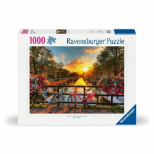 Puzzle Ravensburger Bicycles in Amsterdam puzzle, kirakós