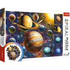Puzzle,Trefl Naprendszer spirál puzzle 1040 db-os Trefl, Naprendszer puzzle, Bolygók puzzle 68x48 cm puzzle, kirakós