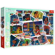 Puzzle,Trefl Rejtvény - 1000 - Lilo és Stitch - Édes emlékek Trefl 10882 puzzle, kirakós