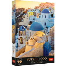 Puzzle,Trefl Rejtvény – 1000 Premium Plus Oia Town, Santorini Trefl 10853 puzzle, kirakós
