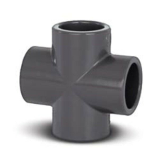 PVC idom, keresztidom, D50 mm medence kiegészítő