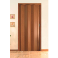  PVC összecsukható ajtó, 85x203cm, cseresznye mix, made in Italy nyílászáró