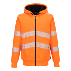  PW321 Hi-Vis Zipped Winter Hoodie