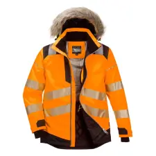  PW369OBRXL Portwest PW3 Hi-Vis Parka télikabát láthatósági ruházat