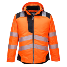 PW3 Hi-Vis télikabát PW_T400OBR4XL Narancs/Fekete - 4XL méret láthatósági ruházat