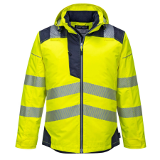  PW3 Hi-Vis télikabát PW_T400YNRXXXL Sárga/Navy - XXXL méret láthatósági ruházat
