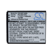  PX-3524-675 Akkumulátor 1300 mAh mobiltelefon akkumulátor
