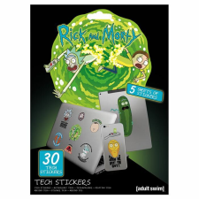 Pyramid International Rick és Morty - matricakészlet - Kalandok (30 db) matrica