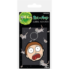 Pyramid Rick and Morty (Morty terrified face) - PVC kulcstartó kulcstartó