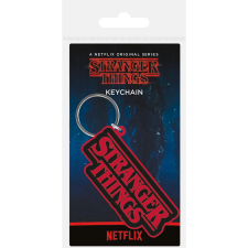 Pyramid Stranger Things (Logo) gumi kulcstartó kulcstartó