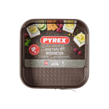 Pyrex Bevonatos tortaforma szögletes csatos 23x23x7 cm sütés és főzés