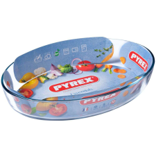 Pyrex Essentials hőálló ovális sütőtál 35x24 cm edény