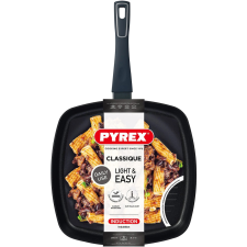 Pyrex Grill serpenyő indukciós 28 cm (PY-1134-GY) (PY-1134-GY) edény