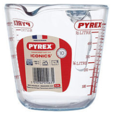 Pyrex Mérőedény, 12 × 12 cm, 0,5 l konyhai eszköz