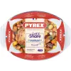 Pyrex sütőedény 4 l ovális, üveg