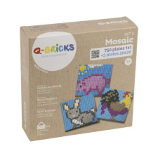  Q-BRiCKS® | Háziállatos készségfejlesztő mozaik építőjáték készlet barkácsolás, építés