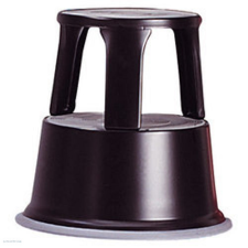 Q-CONNECT Fellépőzsámoly fém fekete KF04845 max.150 kg munkaruha