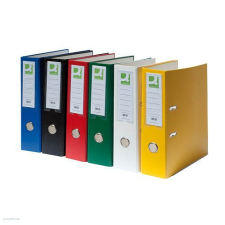 Q-CONNECT Iratrendező A/4 5 cm élvédős Connect, sárga irattartó