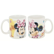 Q Minnie egér kerámia bögre aranyos mintával - 330ml bögrék, csészék