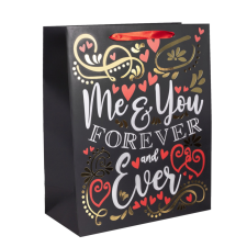 Q PT.M+HS.ME&amp;YOU FOREVER18*23 ajándéktasak