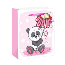 Q PT.M.PANDA+RSZ.GERBERA18*23 ajándéktasak