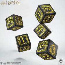 Q WORKSHOP Dobókocka készlet tartózsákkal Harry Potter: Hufflepuff sárga társasjáték