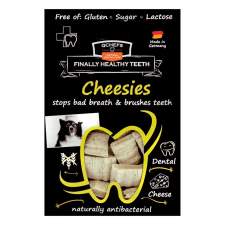 QCHEFS Cheesies természetes fogtisztító a kellemetlen szájszag és fogkő ellen jutalomfalat kutyáknak