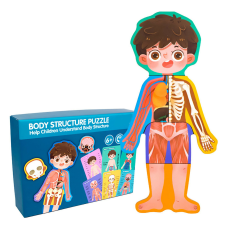 Qingtang Craft Body Structure - Az emberi test - Fiú kreatív és készségfejlesztő