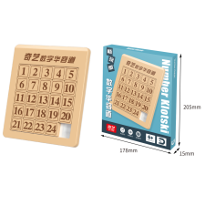  QiYi Klotski 5x5 kocka kreatív és készségfejlesztő