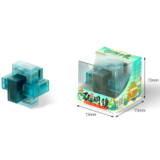  QiYi Transparent Heart to heart kreatív és készségfejlesztő