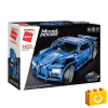 QMAN 54005 - Phantom kék sportautó - 100% technic-kompatibilis építőjáték