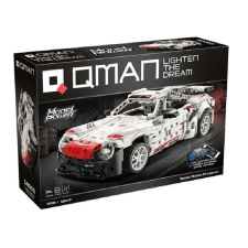 QMAN ® 54008 - Speedy Shadow fehér sportautó barkácsolás, építés