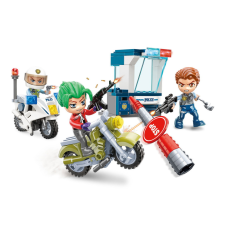QMAN építőkészlet Mine City W1932-1 Bűnöző elfogása 98 db (LEGO kompatibilis) barkácsolás, építés