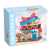 QMAN ® K28011 Keeppley | lego-kompatibilis építőjáték | |Poodle kutyus játékboltja