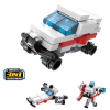 QMAN kompatibilis építőjáték Trans Collector 2104-9 Rescue SUV 3 az 1-ben 39 db