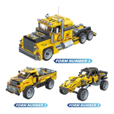 QMAN kompatibilis építőjáték Unlimited Ideas 42108 Brave Carrier 637 db barkácsolás, építés