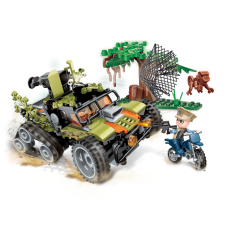  Qman Police Battle Force W1921 Odhalení lovců opic - poškozený obal barkácsolás, építés