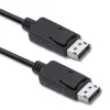 Qoltec 50374 DisplayPort kábel 3 M Fekete