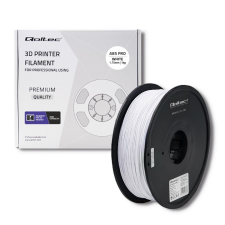 Qoltec 50678 Filament ABS PRO 1.75mm 1kg - Hideg Fehér (50678) nyomtató kellék