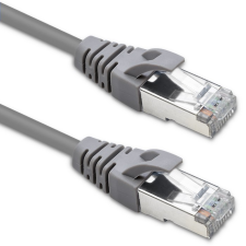 Qoltec FTP CAT5e Patch kábel 3m - Szürke (54528) kábel és adapter