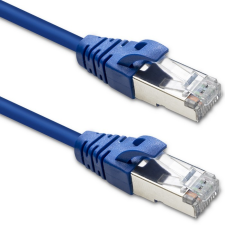 Qoltec FTP CAT6 Patch kábel 5m - Kék (54539) kábel és adapter