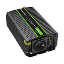 Qoltec Monolith Autós inverter (12V / 300W) (51932) szünetmentes áramforrás