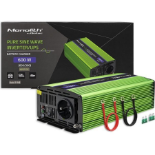 Qoltec Monolith Autós inverter (12V / 300W) (51940) kábel és adapter