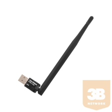 Qoltec USB Wi-Fi Wireless Adapter with antenna egyéb hálózati eszköz