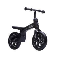  QPLAY futóbicikli Tech Black, kor 2 - 4 év, 30 kg-ig lábbal hajtható járgány