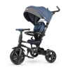 QPlay Gyerek háromkerekű tricikli vezetőrúddal Qplay Rito Star kék