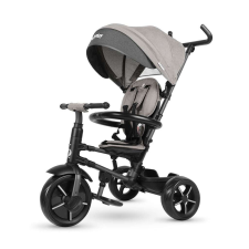 QPlay Gyerek háromkerekű tricikli vezetőrúddal Qplay Rito Star szürke tricikli