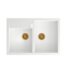  Quadron mosogató BILL120 hófehér réz HCQB9062U1_PVDC1 mosogatótálca